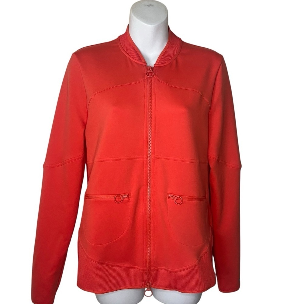 Stella McCartney Adidas orange track jacket size M